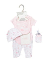 Rock A Bye Baby Girl 5 Piece Set, Pink