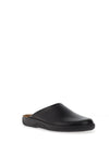 Rohde Mens Leather Mule Slippers, Mocca