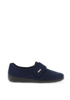 Rohde Wool Trim Slippers, Navy Blue
