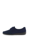 Rohde Wool Trim Slippers, Navy Blue
