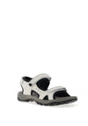 Rohde Womens Nubuck Leather Velco Strap Sandals, Off White