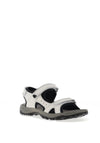 Rohde Nubuck Leather Velco Strap Sandals, Off White
