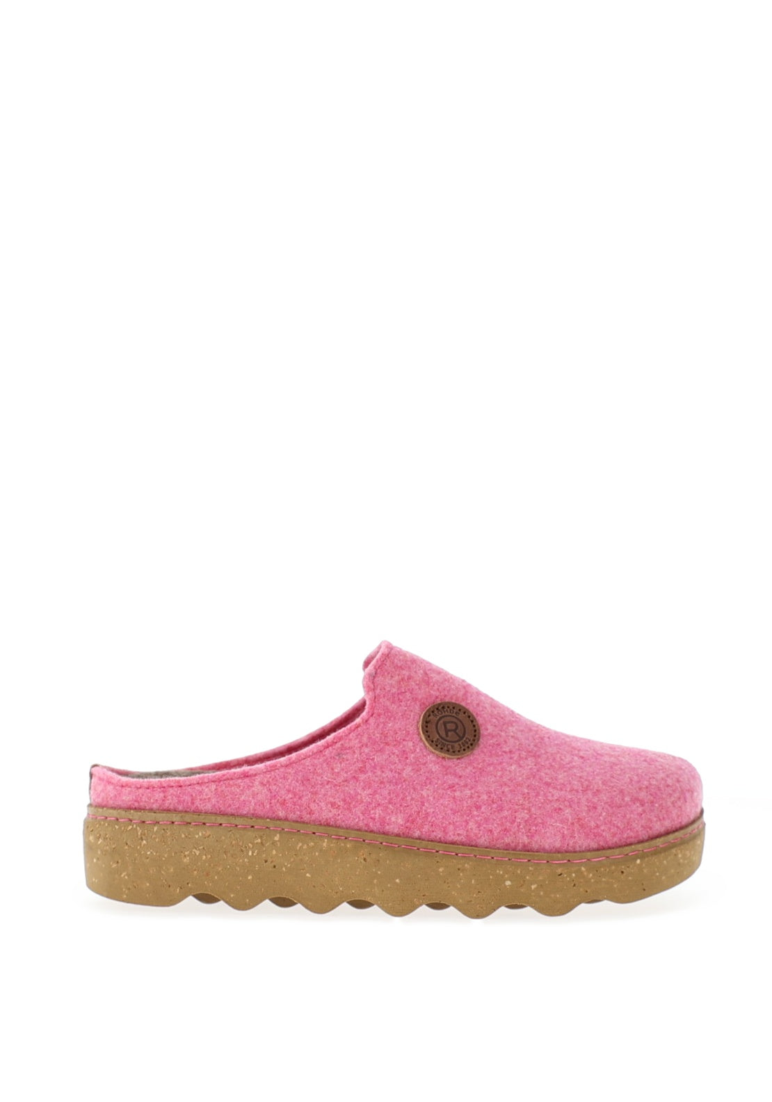 Rohde Womens Wool Trim Mules, Pink
