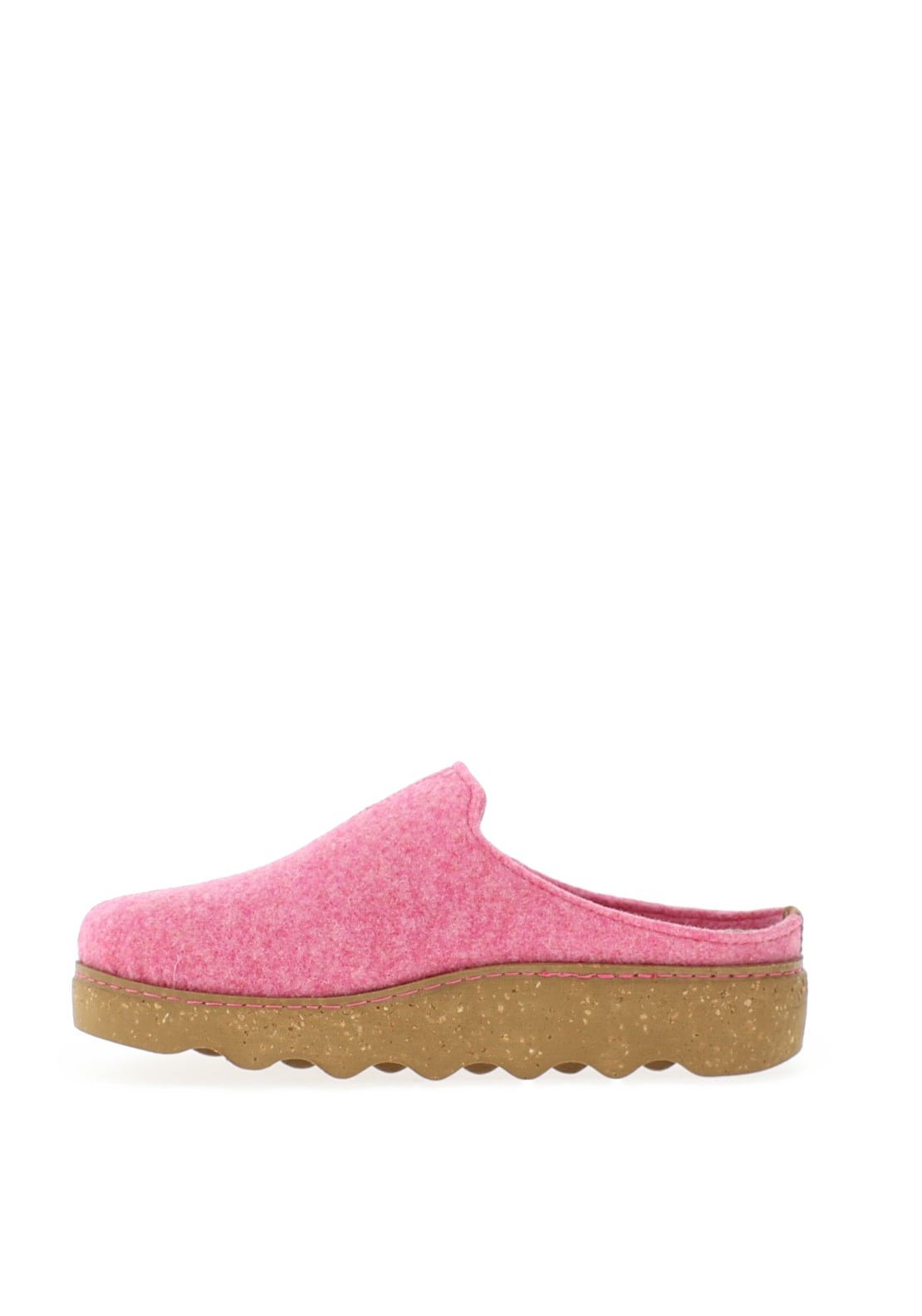 Rohde Womens Wool Trim Mules, Pink