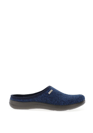 Rohde Womens Wool Slippers, Blue
