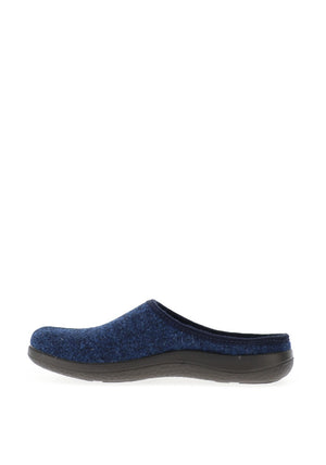 Rohde Womens Wool Slippers, Blue