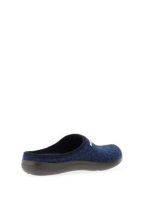 Rohde Womens Wool Slippers, Blue