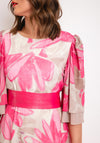 Role Mode Lasi Floral Print A-Line Maxi Dress, Pink