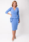 Role Mode Suti Belted Midi Dress, Blue