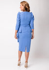 Role Mode Suti Belted Midi Dress, Blue