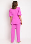 Role Mode Lenda Wrap Top & Trouser Two Piece, Rosa