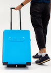 Rollaer Hard Shell Cabin Suitcase, Blue