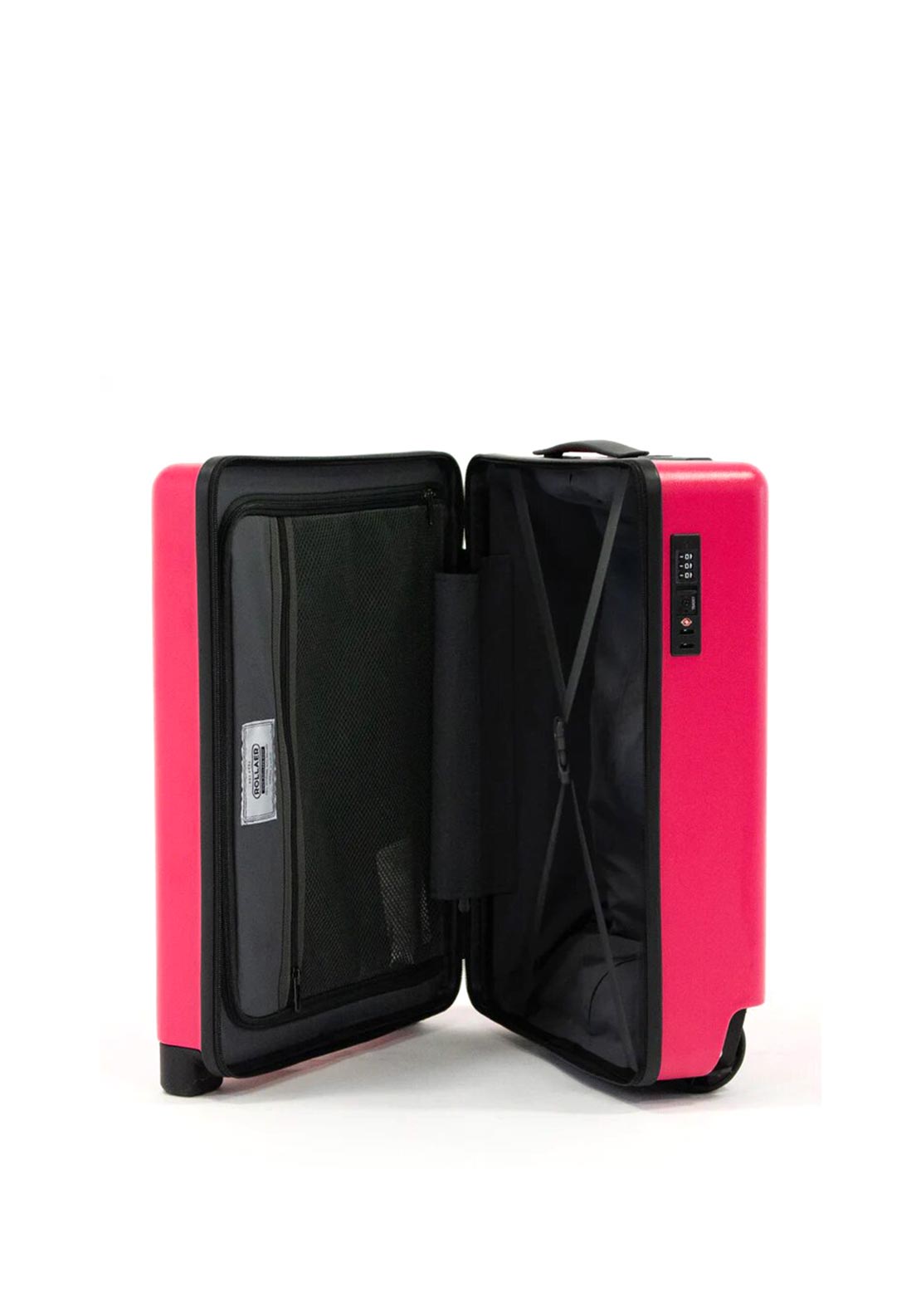Rollaer Hard Shell Cabin Suitcase, Pink