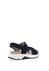 Gabor Rolling Soft Nubuck Multi Strap Sandals, Mesh Blue