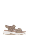 Gabor Rolling Soft Nubuck Multi Strap Sandals, Linen