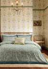 Morris & Co Room Willow Floral Duvet Cover Set, Sage Green
