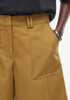 Rouge Edit Elena Tailored Shorts, Tan