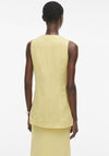 Rouge Edit Tienne Longline Waistcoat, Yellow