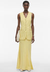 Rouge Edit Tienne Longline Waistcoat, Yellow