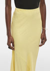 Rouge Edit Tienne High Waist Maxi Skirt, Yellow