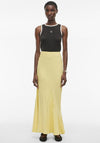 Rouge Edit Tienne High Waist Maxi Skirt, Yellow