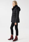 Salsa Belted Puffer Jacket, Black