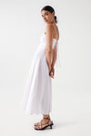 Salsa Linen Midi Dress, White