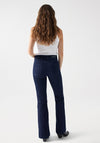 Salsa Faith Push in Flare Leg Jeans, Dark Blue Denim