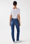 Salsa Faith Push in Slim Jeans, Medium Blue Denim