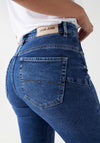 Salsa Faith Push in Slim Jeans, Medium Blue Denim