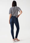 Salsa Secret Push in Skinny Jeans. Dark Blue Denim