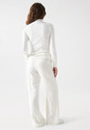 Salsa Metallic Applique Knit Jumper, Pearl