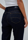 Salsa True Slim Cropped Jeans, Dark Blue
