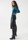 Salsa Wool Cashmere Blend Jumper, Green