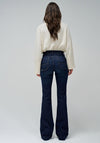 Salsa Jeans Faith Push In Flare Jeans, Dark Blue