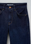 Salsa Jeans Faith Push In Flare Jeans, Dark Blue