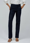 Salsa Jeans Secret Chino Push In Straight Leg Jeans, Dark Blue