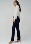 Salsa Secret Push In Slim Leg Jeans, Dark Blue