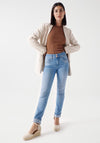 Salsa Secret Push In Slim Jeans, Light Blue