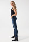 Salsa Faith Push in Skinny Denim Jeans, Blue