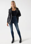 Salsa Faith Push in Skinny Denim Jeans, Blue