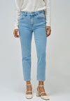Salsa Secret True Cropped Slim Leg Jeans, Light Blue
