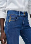 Salsa Secret Push in Bootcut Jeans, Medium Blue