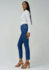 Salsa Jeans Secret Chino Cropped Slim Jeans, Blue