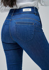 Salsa Jeans Secret Chino Cropped Slim Jeans, Blue