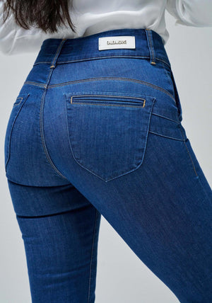 Salsa Jeans Secret Chino Cropped Slim Jeans, Blue