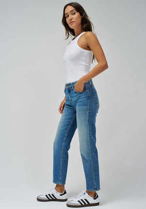Salsa True Slim Leg Jeans, Medium Blue
