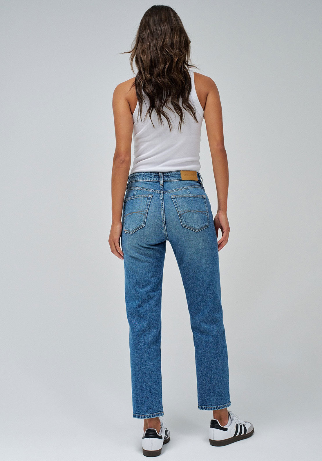 Salsa True Slim Leg Jeans, Medium Blue