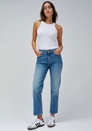 Salsa True Slim Leg Jeans, Medium Blue