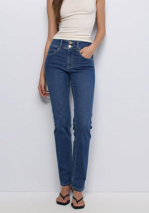 Salsa Jeans Secret Slim Push In Jeans, Dark Blue